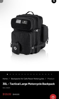 Motorcycles Viking  30L backpack