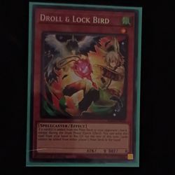 Yu-Gi-Oh Droll & Lock Bird Card