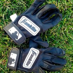 Franklin Batting Gloves Youth Small Excellent Condition 