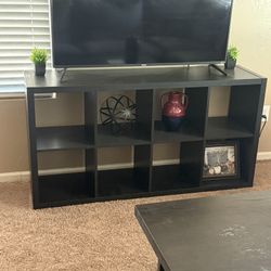 8 Cubby Bookcase Or  Tv Stand