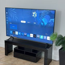 Samsung Smart TV 65” + TV Stand – Works Perfect 