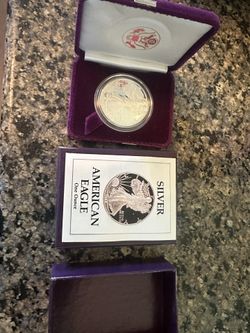 One American Eagle Silver Ounce
