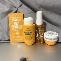 Sol de Janeiro Cheirosa 62 Travel Set/ Spray, BodyWash, Cream, Lotion 