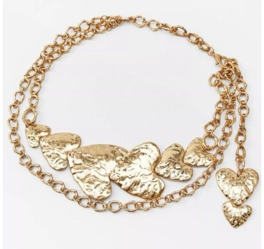 New Zara Heart Belt