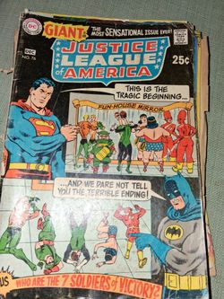 Justice League of America #76 DC Giant Comic