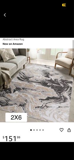 This rug is beautiful. It’s a 2 x 6 brand new still in the plastic.