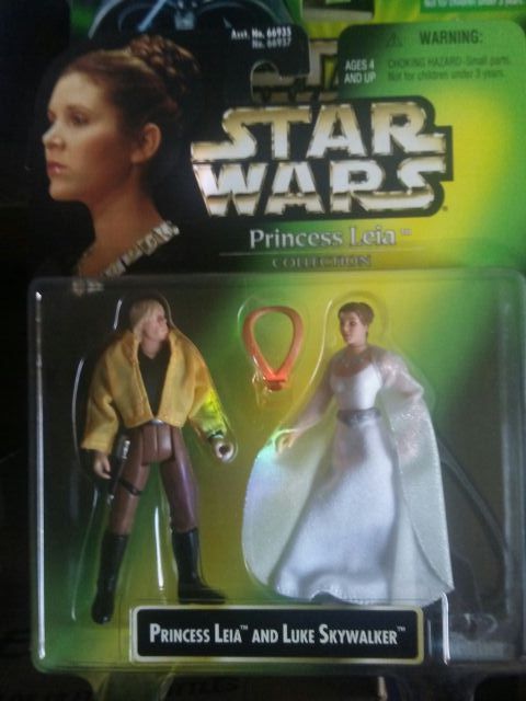 Princess Leia and Luke Skywalker 2 pack