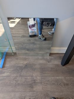 Mirror Frameless With Clips