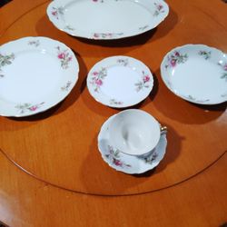 Old Rose China Set