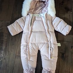 Baby Girl Snowsuit 6-9 month
