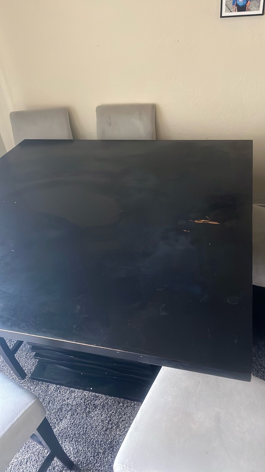 Large dining room table