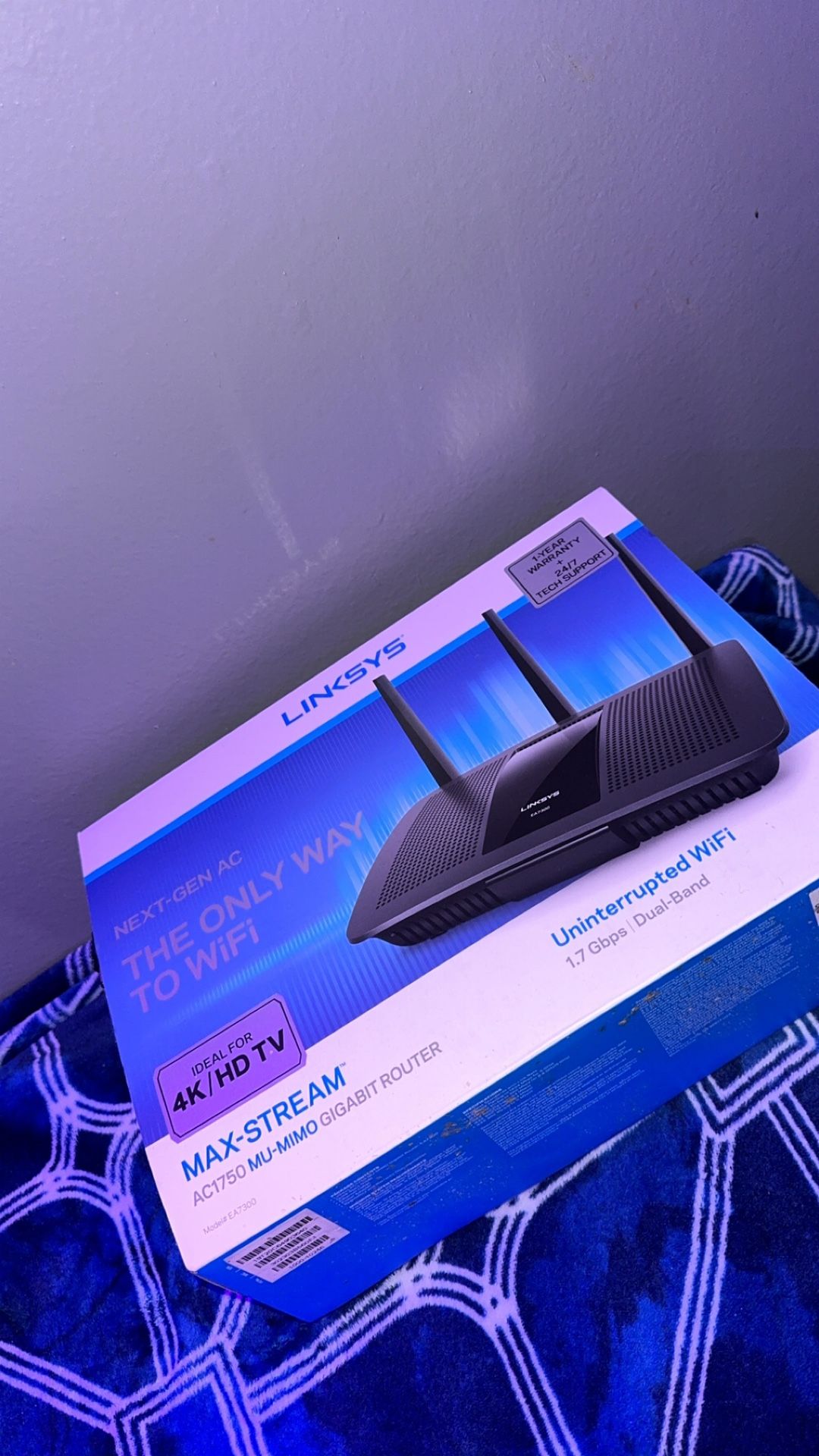 Linksys Dual-Band Wi-Fi Router,