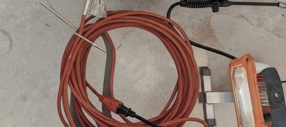24ft Heavy Duty Orange Extension Cord