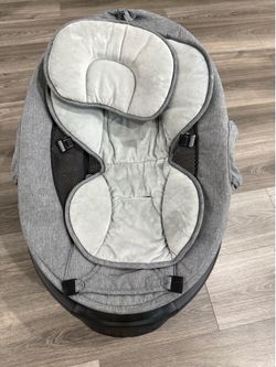 LAREX Electric Baby Swing, 5 Sway Speeds, 1 Seat Position, 10 Music  & Bluetooth, Bounce Chair for Newborn Baby