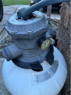 Above ground pool pumps and sand filter