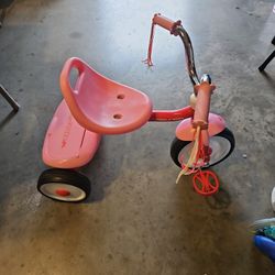 Radio Flyer Pink Fold 2 Go Tricycle