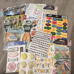 Lot Of Scrapbooking Stickers!!  
