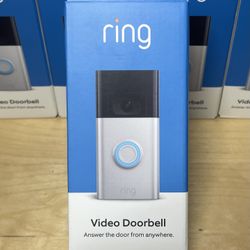 Ring Video Doorbell 1080p HD 2nd Gen- (NEW)