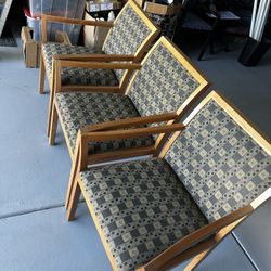 4 Chairs For Sale. 100 Dollars Each.