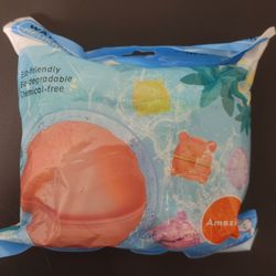 Reusable Water Balloons,Silicone Refillable Water Balloons Bombs Quick Fill & Self Sealing Water Balloons,Magnetic Water Balloons-Water Toys for Kids 