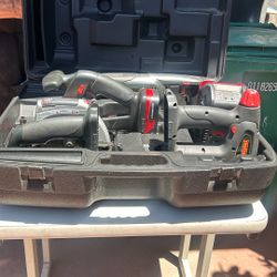 Craftsman 5 Pcs Power Tool Set  Great Condition 