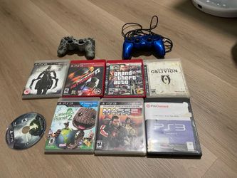 Sony PS3 games with controllers