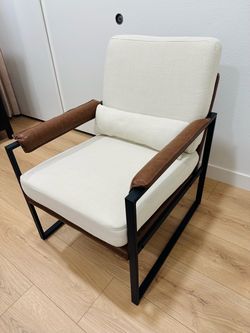 Beige Accent Chair – $75.00