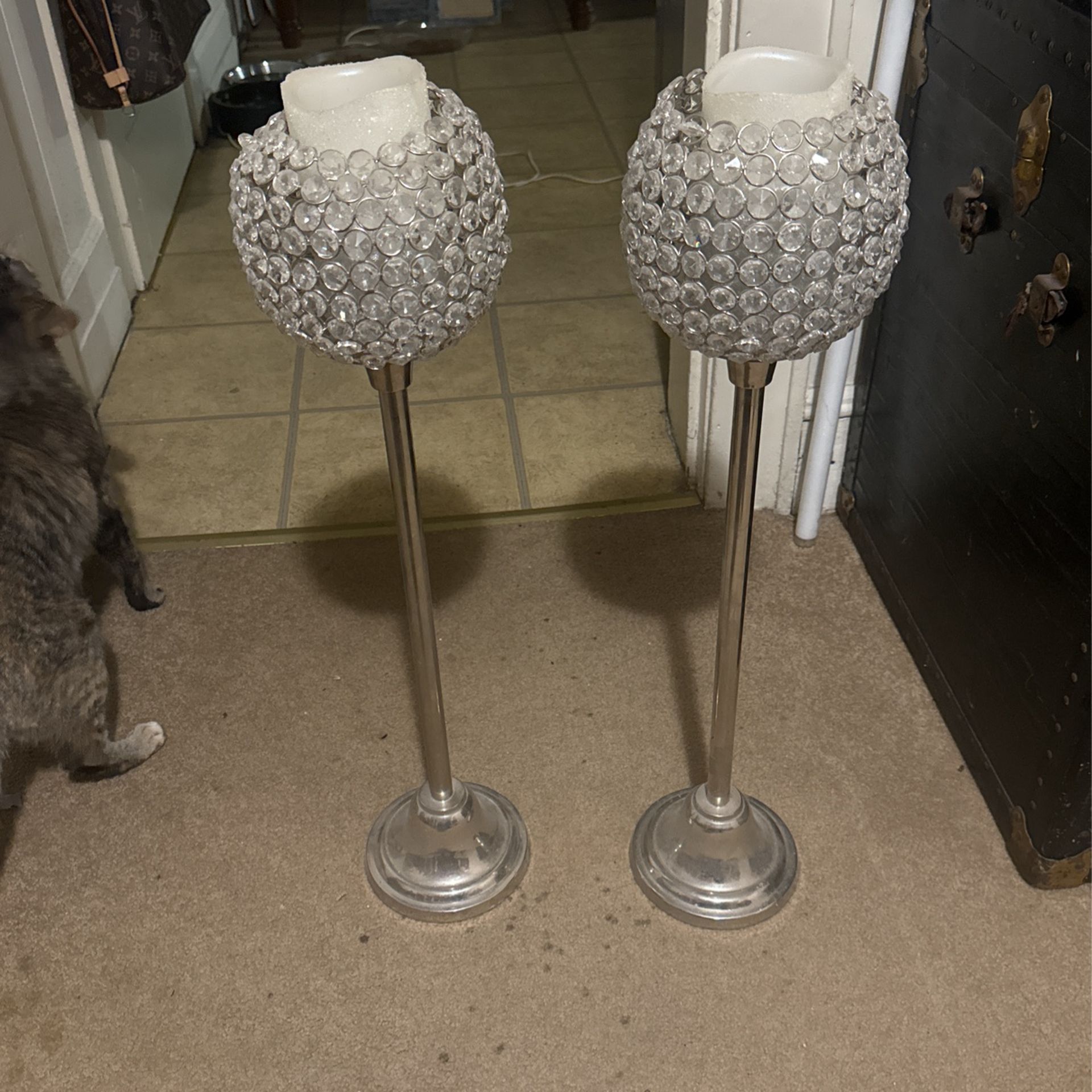 2 Candle Holders