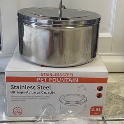 Pet Foundation Drinks Stainless Steel 