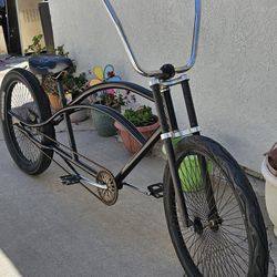 Black 26 Limo Stretch Beach Cruiser Bike Wheels 144 Spokes Coaster Brake for Sale in Long Beach CA OfferUp