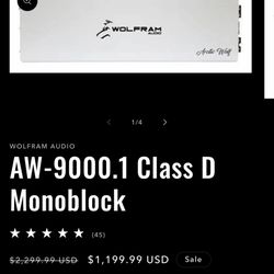 Wolfram Amplifier