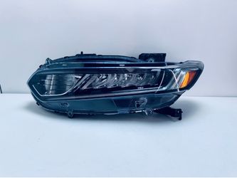 2018-2022 HONDA ACCORD LEFT DRIVER SIDE HEADLIGHT HALOGEN LED OEM 6 PIN (351)