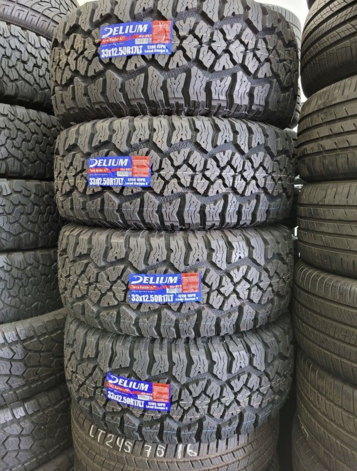 LT33x12.50R17 Delium Terra Raider At *$175 EACH* display picture 1