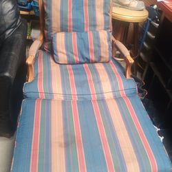 Chair And Ottoman $25