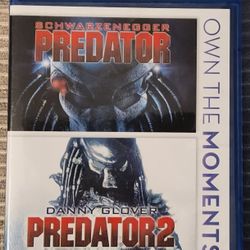 PREDATOR  PREDATOR 2 BLU-RAY  $3