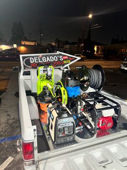 Full equipped Carwash detailing equipment kit / Equipo de Carwash mobile