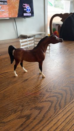 Vtg Breyer Classic Bay Arabian Black Stallion Mold