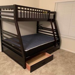 AshtonCappuccino 2-Drawer Wood Twin Over Full Bunk Bed
Coaster$20 Down Payment and delivery available 