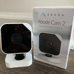 Abode Cam 2 Plug-in Indoor/Outdoor WiFi-Connected Security Camera
