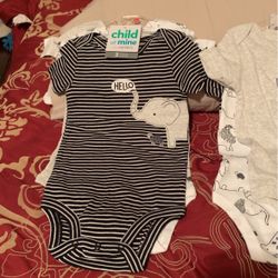 3 Pc Baby Boy Bodysuits  Size 18 Months 
