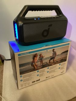 Soundcore Boom 2 - 80W Portable Speaker, 24hr Battery, IPX7 Waterproof, Power Bank