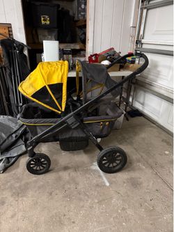Evenflo Pivot XLPLOR All-Terrain Double Stroller Wagon