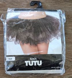 Black Adult Tutu Skirt One Size