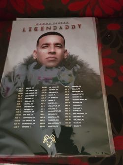Daddy Yankee Poster  (Signed)