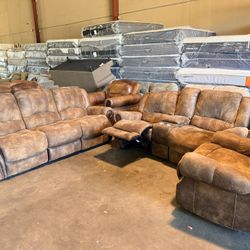 Sala 3 Pieces Reclinable 