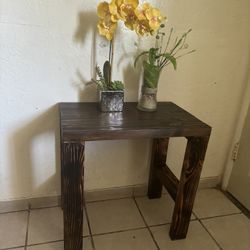 Handcrafted End Small Table