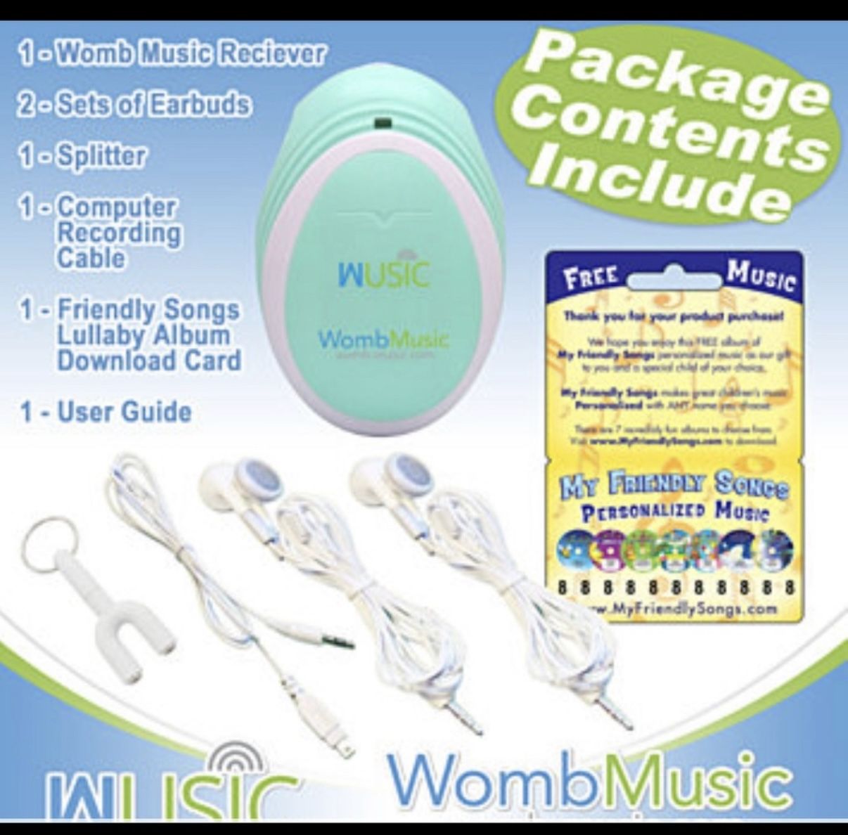 Womb Wusic Heartbeat Monitor