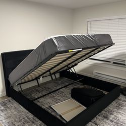 King Size Bed Frame With Storage NEED GONE ASAP