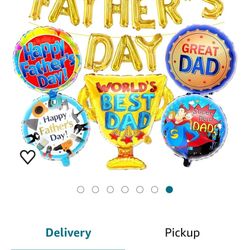 Fathers Day Balloons / Decorations