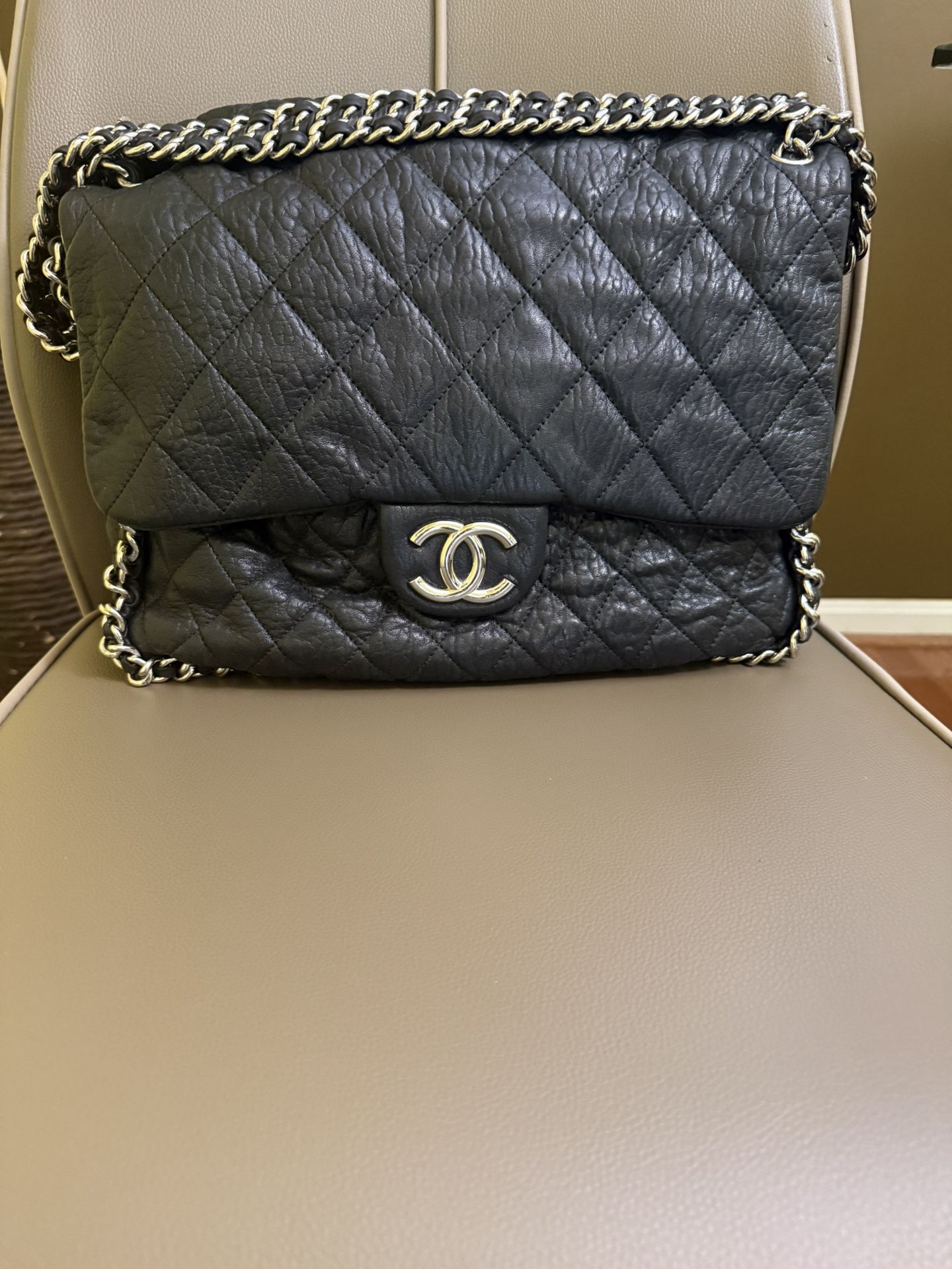 Authentic Chanel Chain Around Handbag